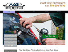 Tablet Screenshot of amobilautoglass.com